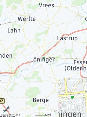 Here Map of Löningen