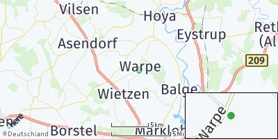 Google Map of Warpe