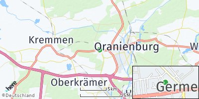 Google Map of Germendorf