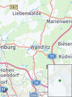 Here Map of Wandlitz