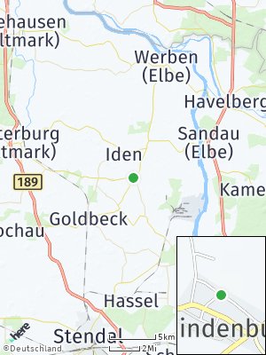 Here Map of Hindenburg bei Stendal