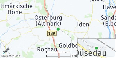 Google Map of Düsedau