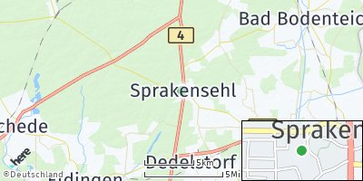 Google Map of Sprakensehl