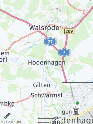 Here Map of Hodenhagen