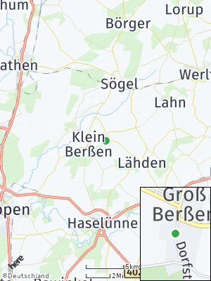 Here Map of Groß Berßen