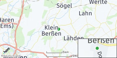 Google Map of Groß Berßen