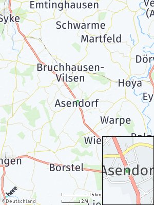 Here Map of Asendorf