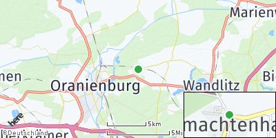 Google Map of Schmachtenhagen