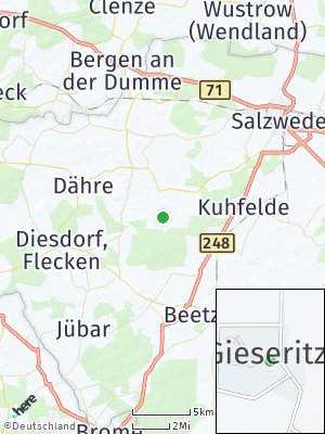 Here Map of Gieseritz