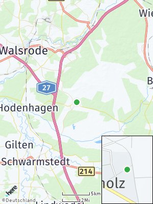Here Map of Ostenholz