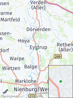 Here Map of Eystrup