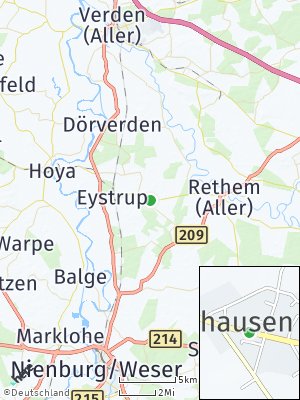 Here Map of Hämelhausen