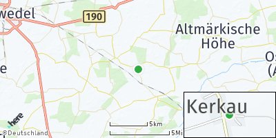 Google Map of Kerkau