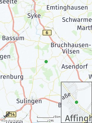 Here Map of Affinghausen