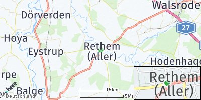 Google Map of Rethem