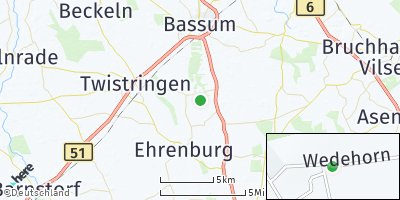 Google Map of Wedehorn