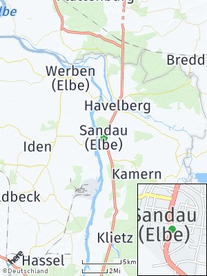 Here Map of Sandau