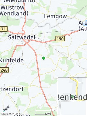 Here Map of Benkendorf bei Salzwedel