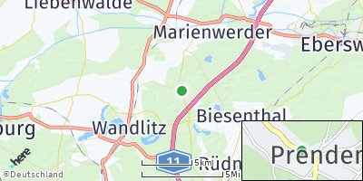 Google Map of Prenden