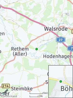 Here Map of Böhme