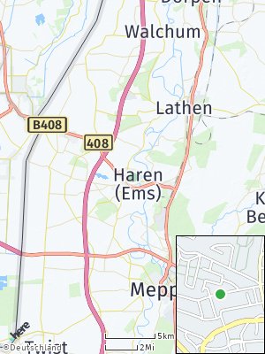 Here Map of Haren