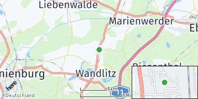 Google Map of Klosterfelde