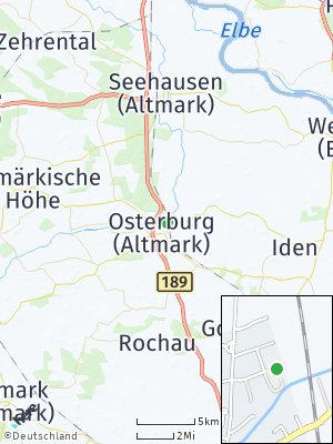 Here Map of Osterburg