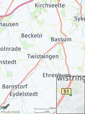 Here Map of Twistringen