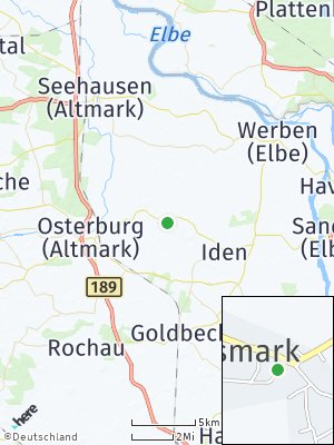 Here Map of Königsmark