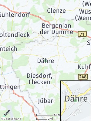 Here Map of Dähre
