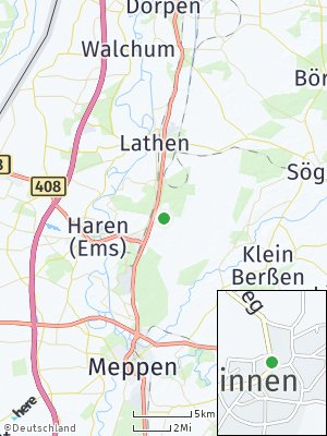 Here Map of Tinnen