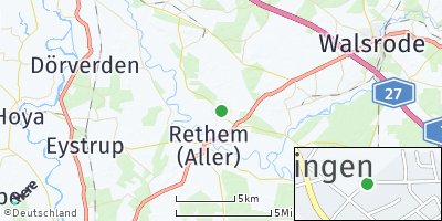 Google Map of Häuslingen