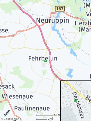 Here Map of Fehrbellin