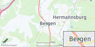 Google Map of Bergen