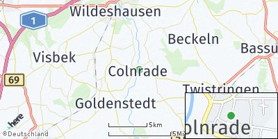 Google Map of Colnrade