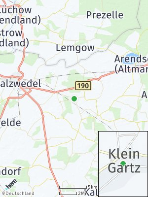 Here Map of Klein Gartz