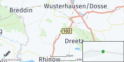 Google Map of Sieversdorf-Hohenofen