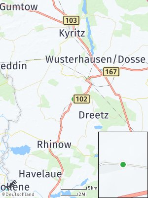 Here Map of Sieversdorf-Hohenofen