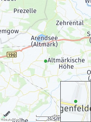Here Map of Heiligenfelde