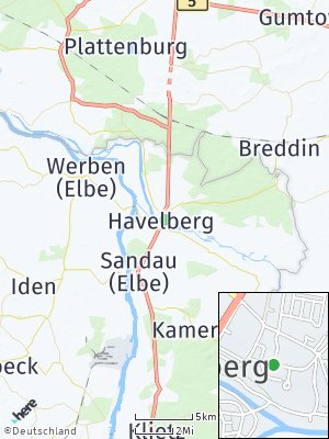 Here Map of Havelberg