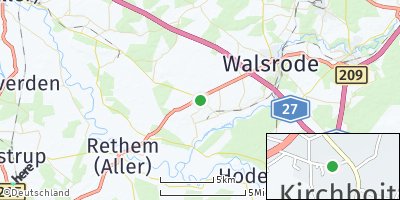 Google Map of Kirchboitzen