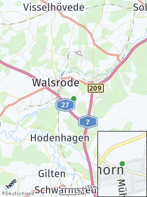 Here Map of Düshorn