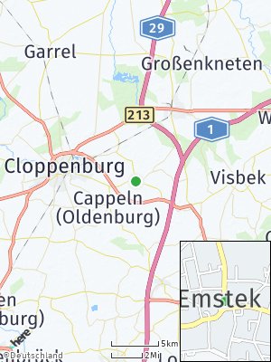 Here Map of Emstek