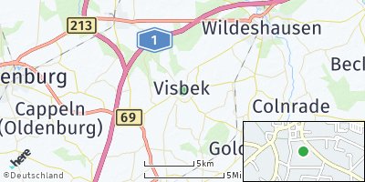 Google Map of Visbek