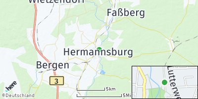 Google Map of Hermannsburg
