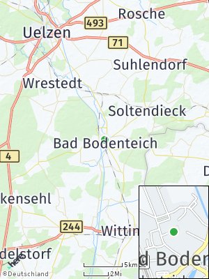Here Map of Bad Bodenteich