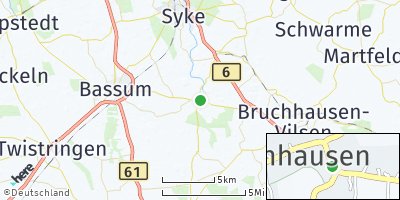 Google Map of Neubruchhausen