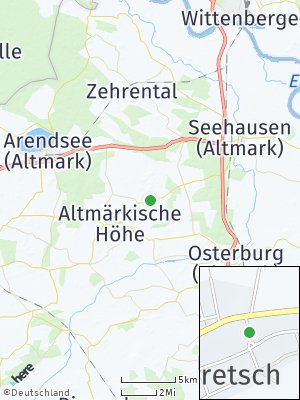 Here Map of Bretsch
