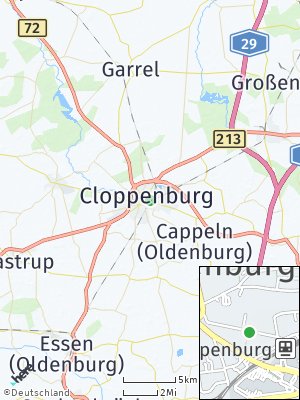 Here Map of Cloppenburg