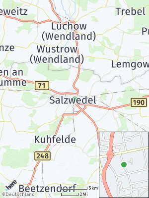 Here Map of Hansestadt Salzwedel